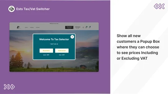 Ests Tax/Vat Switcher screenshot
