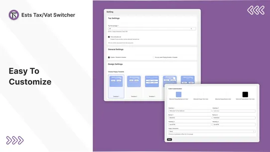 Ests Tax/Vat Switcher screenshot