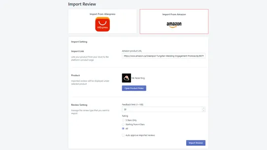 Magic Review Importer screenshot