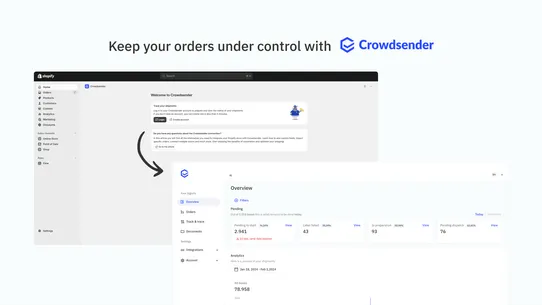 Crowdsender screenshot