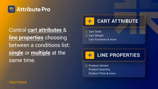 AttributePro Cart &amp; Line Props screenshot