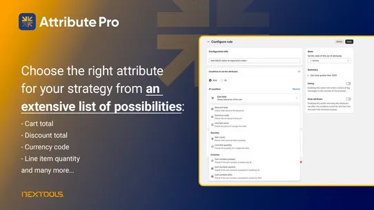 AttributePro Cart &amp; Line Props screenshot