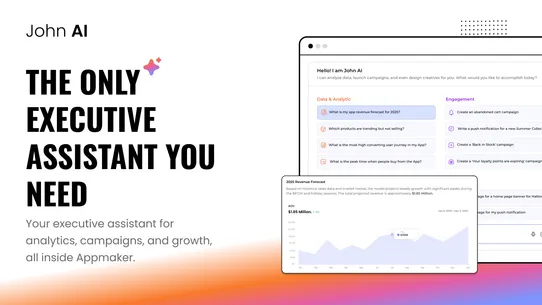 Mobile App Builder ‑ AppMaker screenshot