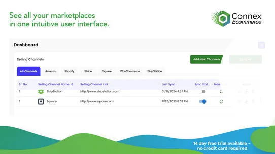 Connex Ecommerce screenshot