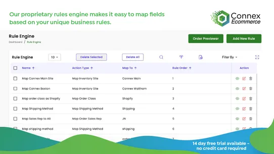 Connex Ecommerce screenshot