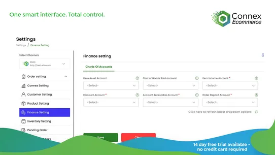 Connex Ecommerce screenshot