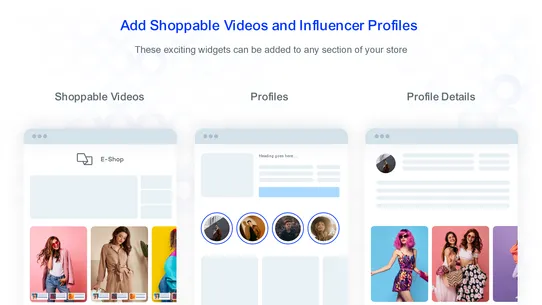 GluedIn‑ Shoppable Videos screenshot