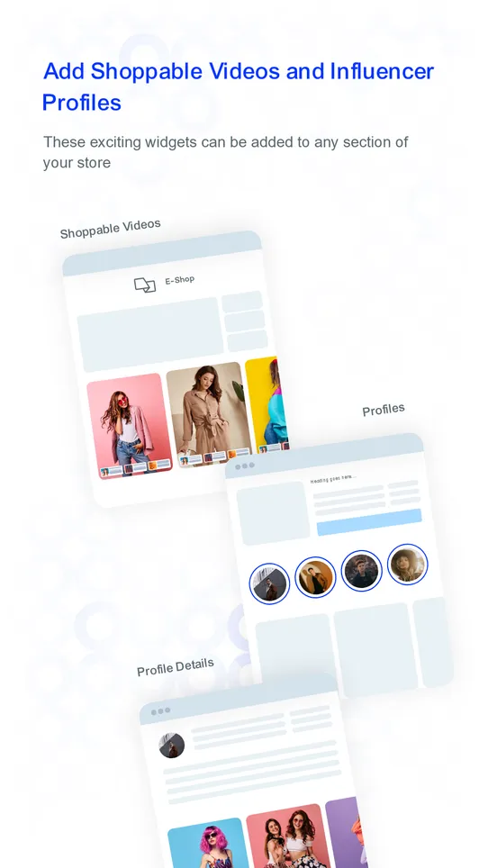 GluedIn‑ Shoppable Videos screenshot