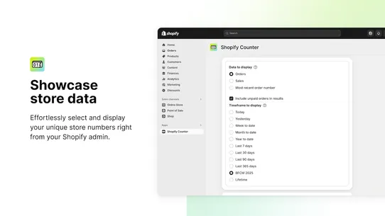 Shopify Counter screenshot