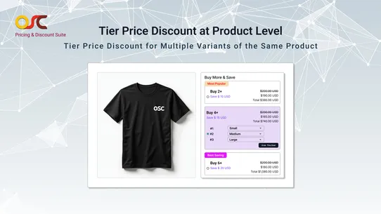 OSCP Pricing &amp; Discount Suite screenshot