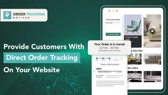 Order Tracking Notifier by H3 screenshot