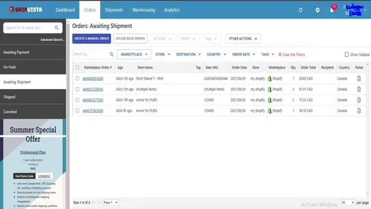 ShipVista ‑ Shipping Platform screenshot