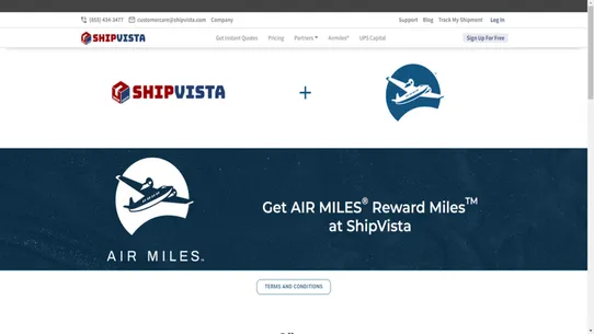 ShipVista ‑ Shipping Platform screenshot