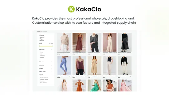 Kakaclo ‑Clothing Dropshipping screenshot