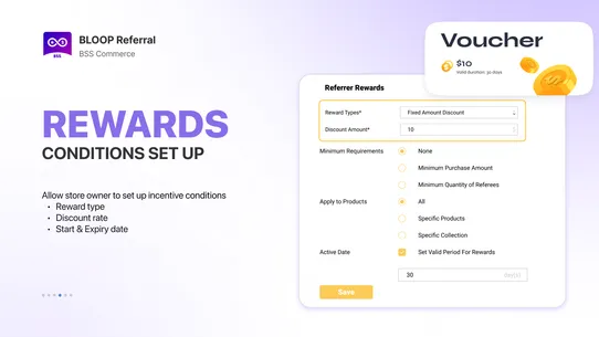 BLOOP Referral Program, Reward screenshot