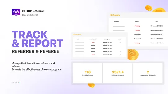 BLOOP Referral Program, Reward screenshot