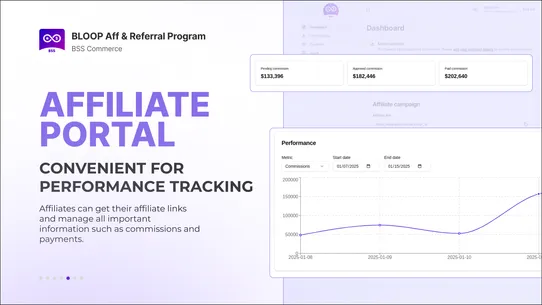 BLOOP Aff &amp; Referral Program screenshot