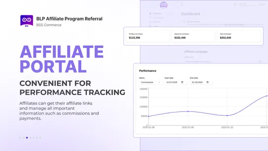 BLP Affiliate Program Referral screenshot