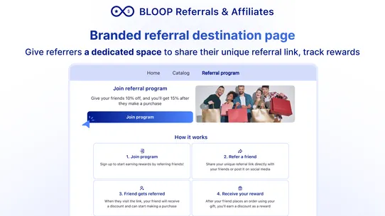BLP Referral Program Affiliate screenshot