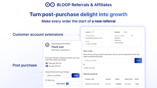 BLP Referral Program Affiliate screenshot