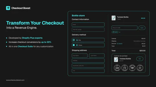 CheckoutBoost Upsell+Discounts screenshot