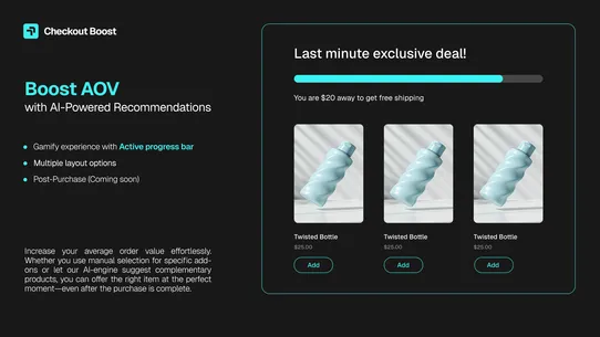 CheckoutBoost Upsell+Discounts screenshot
