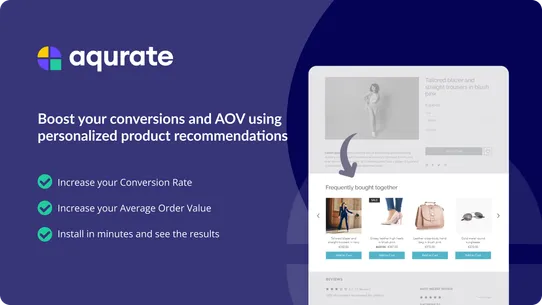 AI Recommendations by Aqurate screenshot