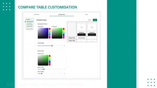 EM SelectPro ‑ Product Compare screenshot