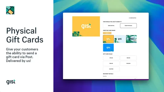 Gist | Gift Card Pro Tools screenshot