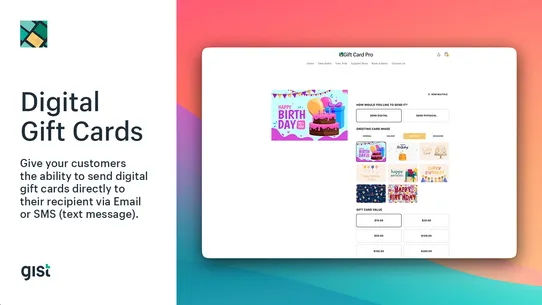 Gist | Gift Card Pro Tools screenshot