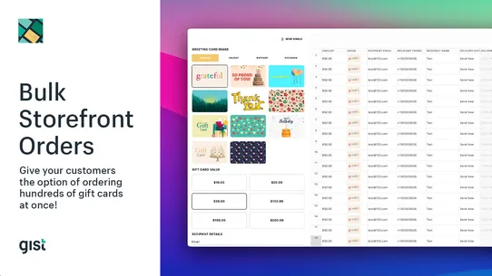 Gist | Gift Card Pro Tools screenshot