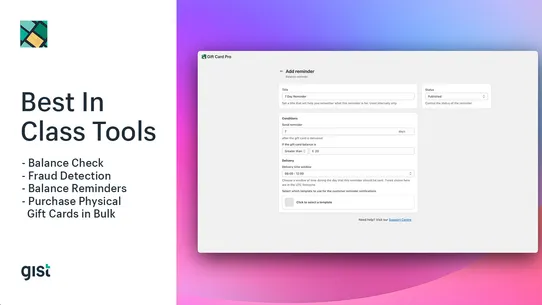 Gist | Gift Card Pro Tools screenshot