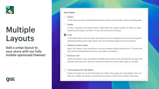 Gist | Gift Card Pro Tools screenshot