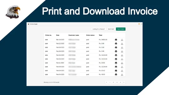 Order Printer ‑ Pdf Invoice EG screenshot