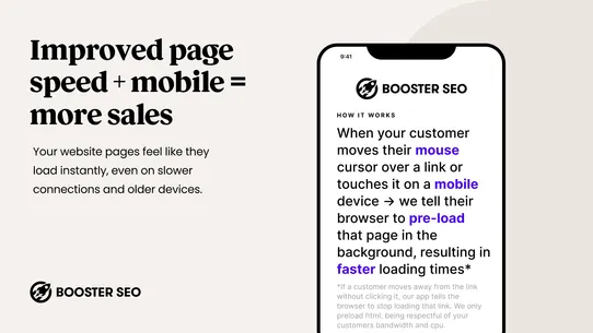 Booster: Page Speed Optimizer screenshot