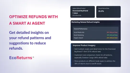 EcoReturns Returns &amp; Exchanges screenshot