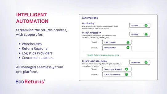 EcoReturns: AI powered Returns screenshot