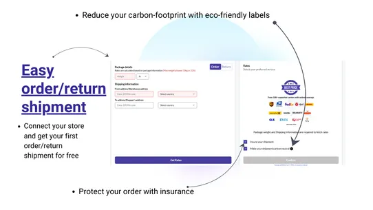 EcoShip : Labels &amp; tracking screenshot