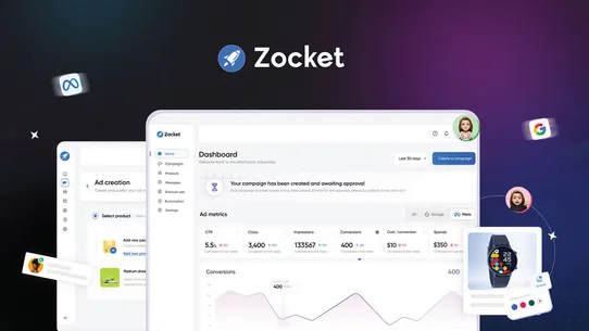 Zocket screenshot