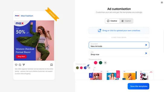 AI Facebook Ads, Instagram Ads screenshot