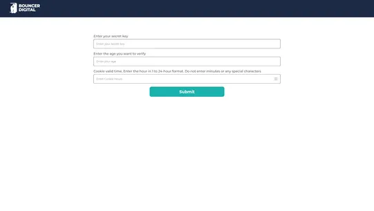 Bouncer Age Verification screenshot