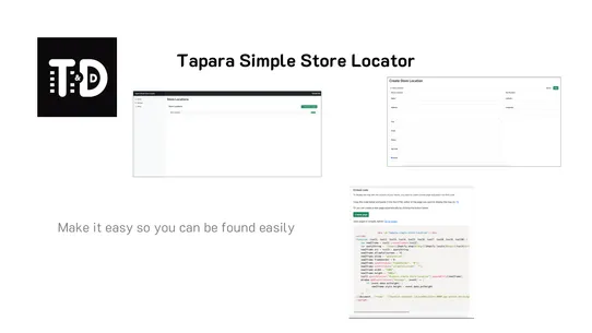 Tapara Simple Store Locator screenshot