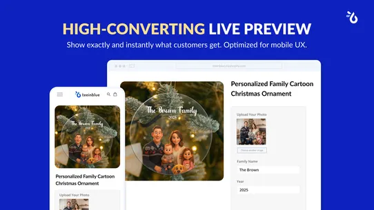 Teeinblue Product Personalizer screenshot