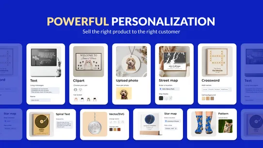 Teeinblue Product Personalizer screenshot