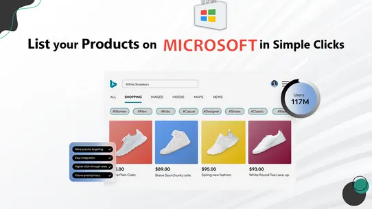 ∞ Microsoft Shopping Feed screenshot