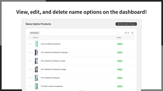 UR: Product Name Options｜Gift screenshot