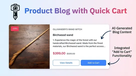 Vtober: AI SEO Blog Automation screenshot