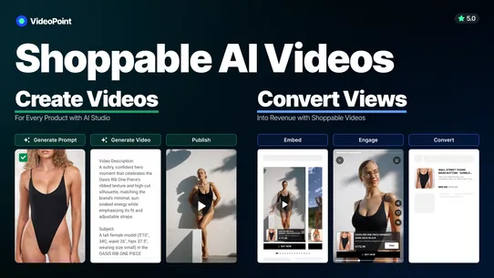 VideoPoint AI Shoppable Videos screenshot