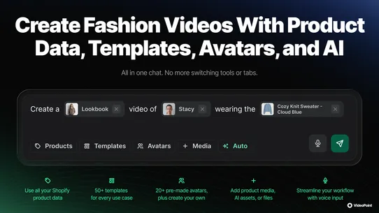 VideoPoint | Fashion AI Videos screenshot