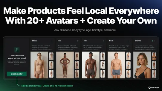 VideoPoint | Fashion AI Videos screenshot